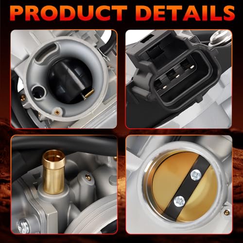 Image of Carburetor for 2001-2005 Honda Foreman Rubicon 500 TRX500, 2005-2011 Honda Fourtrax Foreman 500 TRX500FE TRX500FM TRX500FPE TRX500FPM TRX500TM, Carb Replaces OEM # 16100-HN2-013