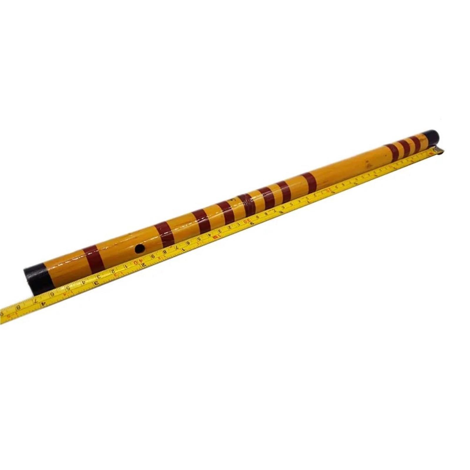 Flauta de bambú profesional Flauta De Bambú Larga Tradicional Clarinete Instrumento Musical De 7 Agujeros