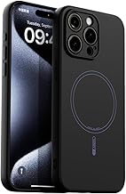 YANJIEER Custodia magnetica in silicone liquido per Vivo X200 Pro, Cover compatibile con MagSafe, antiurto, protezione fotocamera, Ultra sottile morbido Antiurto Protettiva Case Nero