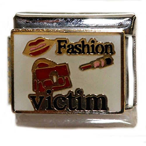 Sexy Sparkles Fashion Victim Italian Charm Bracelet Link