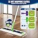 Senowi XL Wet Pads Refills Compatible with Swiffer Sweeper XL Mop, Disposable Heavy Duty Wet Mopping Cloths Refill XL for Hardwood Floor Mopping and Cleaning, Unscented, 24 Count