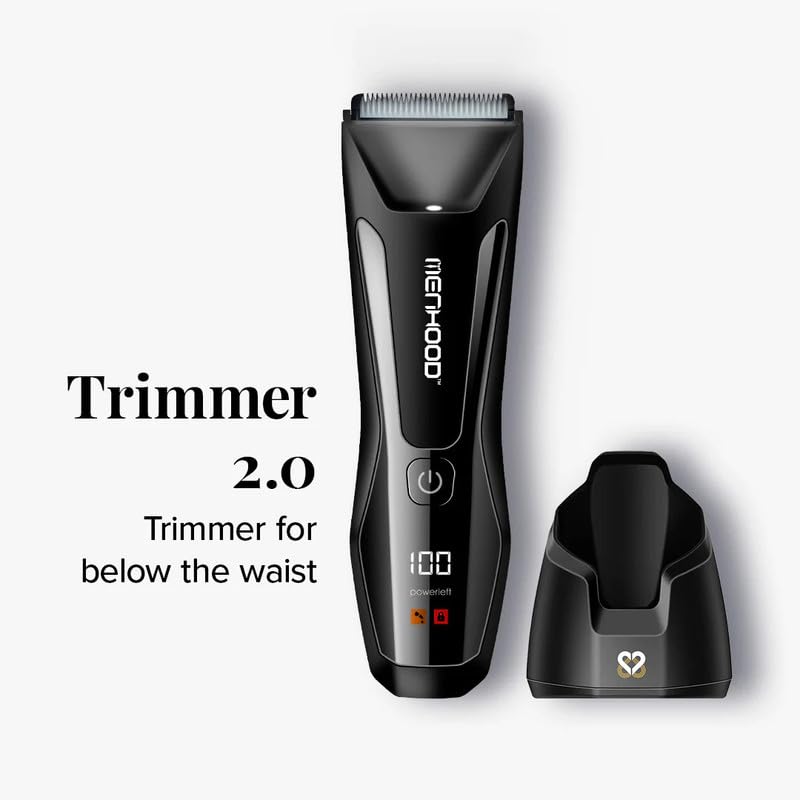 Image of Menhood Ballacious Pacakage 2.0-Trimmer 2.0,Baller,Pre Trim Gel,Nosar, Ball Shower,Ball Towel,Ball Cream,Travel Bag, Mancure Kit,Scoob,Walker,Intimate Wash, Perfume,Replacement Blade& Boxer Brief(XXL)