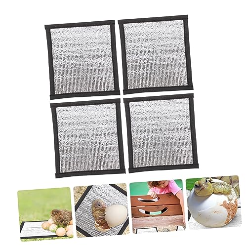 POPETPOP 4pcs Almohadillas Térmicas Reflectantes para Mascotas miniatura 4