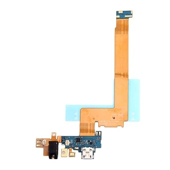 CHENYAN USB Charging Connector Port Flex Cable & Microphone Flex Cable for LG G Flex / D950 / D955 / D958 / D959 / F340 / LS995