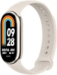 xiaomi mi band 8 versão global (ouro)