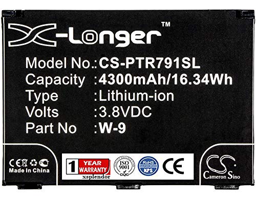 XPS Replacement Battery Compatible with NETGEAR Aircard 791L AirCard 791S AirCard 815S VERIZON Jetpack AC791L PN 308-10013-01, W-9