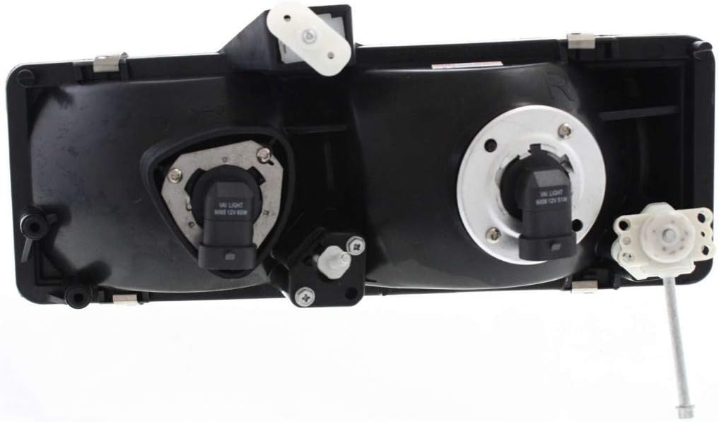 CarLights360 For 1995-2005 Chevy Astro Pair Headlights Driver and Passenger Side GM2502136 GM2503136 | 16524091 16524092