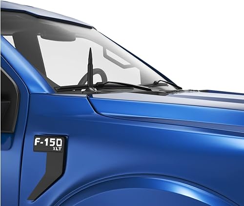 Miniatura 7 de RYDONAIR Antena compatible con Ford F150 Raptor 2009-2023 y Ford Bronco 2021-2023 - Bobina conductora interna - Roscado de acero inoxidable 304 -