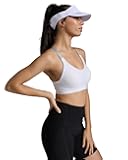 Unisex Run Visor One Size fits All Black