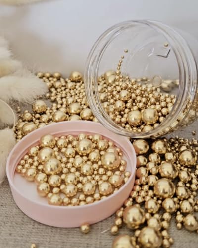 Metallic Gold Sugar Sprinkles (35g Mix)