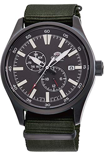 Orient Automatic Watch RA-AK0403N10B, Black, 7020-6smd-42mm, Strap