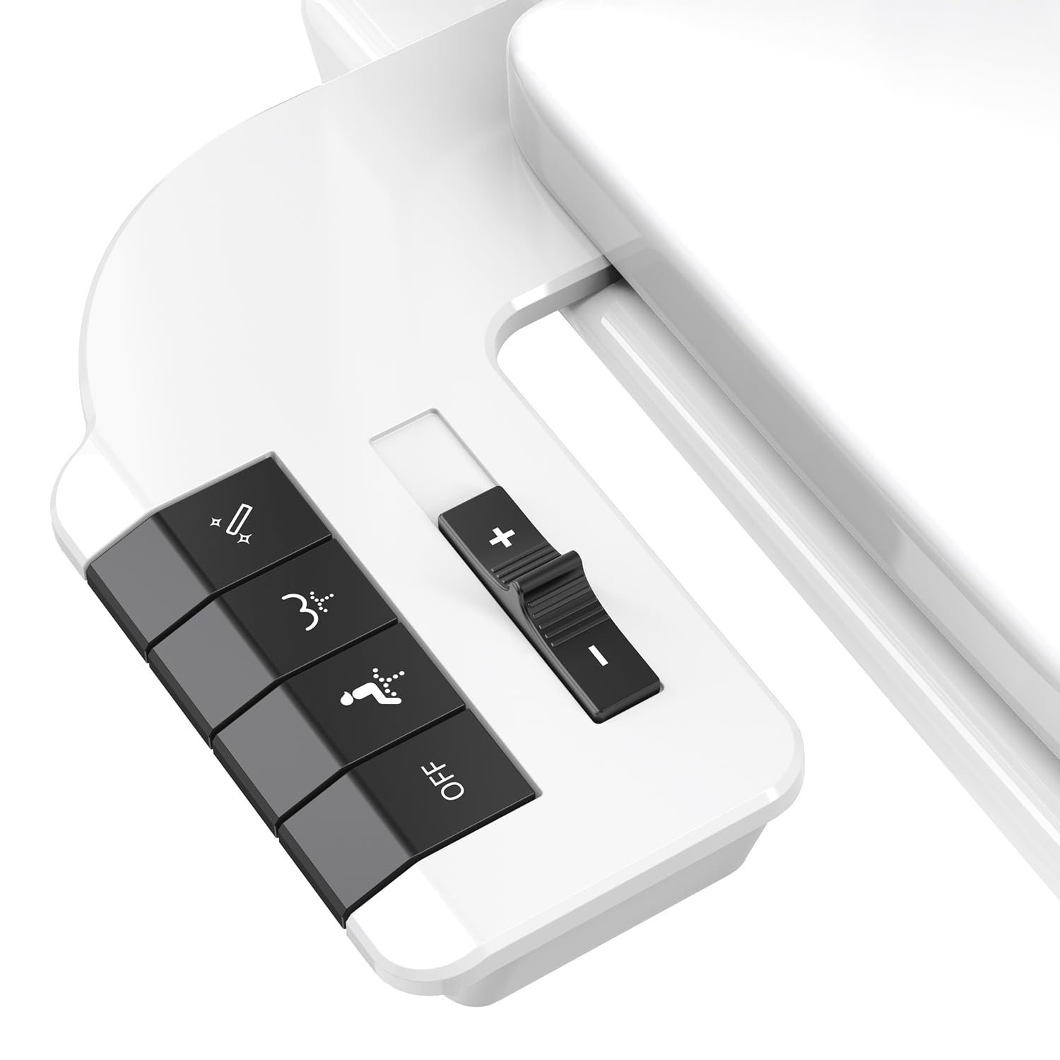 Bidet Attachment for Toilet Unique Dual Retractable Nozzles Badays for Toilets Seat Non-Electric Self-Cleaning Fresh Water Sprayer Adjustable