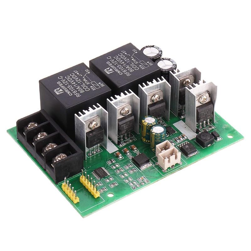 Image of IDUINO PWM DC Motor Speed Controller DC 10-55V Digital LED Display 0-100% Adjustable Drive Module Input MAX 40A-60A 12V