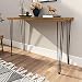 4 patas de mesa intercambiables, estilo vintage, metal, 2 barras, para mesas...
