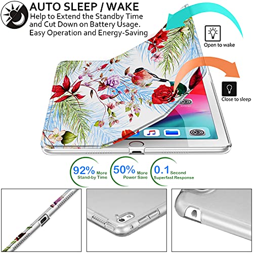 Image of DuraSafe Cases for iPad Pro 9.7 inch 2016 Case A1673 MLMP2LL /A MM172LL /A MLMN2LL /A MLMQ2LL /A A1674 A1675 MLMW2LL /A MLMX2LL /A MM192LL /A MLMV2LL /A MLN02LL /A MLMY2LL /A MLN12LL /A MM1A2LL /A - Flowers