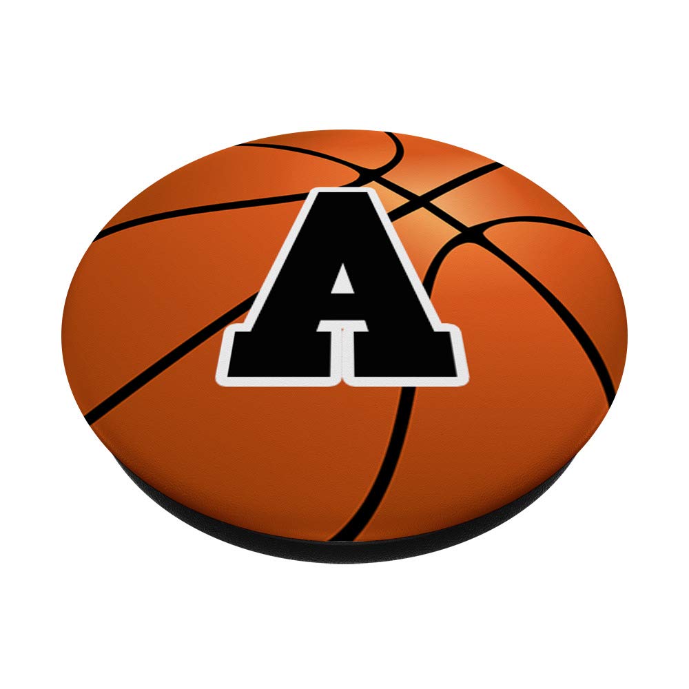 Amazon.com: Basketball Letter A Name Initial Monogram Bball Player