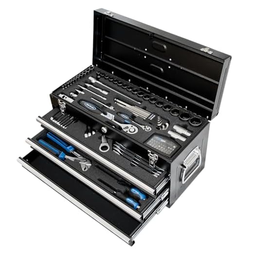 SW-Stahl 07748L Steckschlüsselsatz 1/4" Zoll Sechskant I Werkzeugkoffer 48-teilig I Knarrenkasten klein I Ratschenkasten für Auto I Nusskasten mit Ratsche I Steckschlüssel und Bitsatz 6 SW-Stahl 06816L Werkzeugkoffer, 108-teilig
