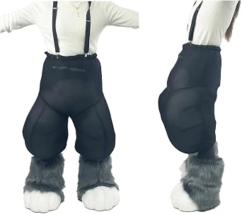 fursuit legs interior  padding furry costume full body interior base  Cosplay Costume cloth, furry leg liner
