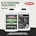 Roebic K-47-Q Cesspool Treatment: Prevents Clogging, Buildup, Exclusive Bacteria Digests Paper, Destroys Sludge - 32 Ounces, White/Green