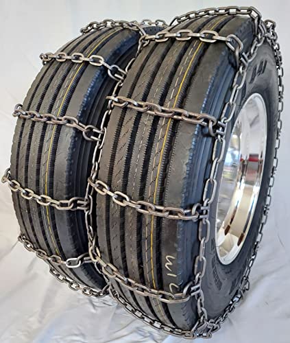 GSL-4145 Alloy Truck Square Rod Dual Triple Tire Chains 10.00-20, 11-22.5, 285/70-24.5, 10.00/90-20, 13/80-20, 275/80-22.5, 305/70-22.5