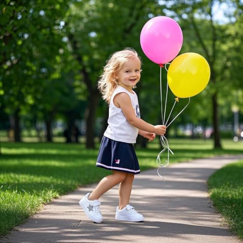 ESTINE Toddler/Little Kid Girls Boys Unisex Lightweight Casual Sports Sneakers Athletic Shoes for Running Walking2