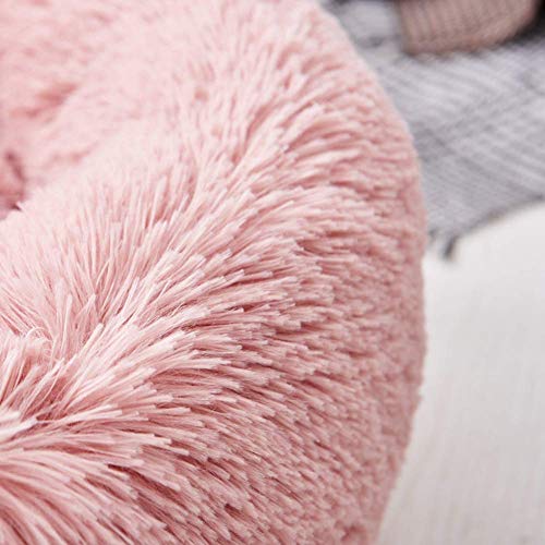 Niche pour chat et lit pour chien blanc 60cm | Coussin chaud et doux lavable pour chaton - 6