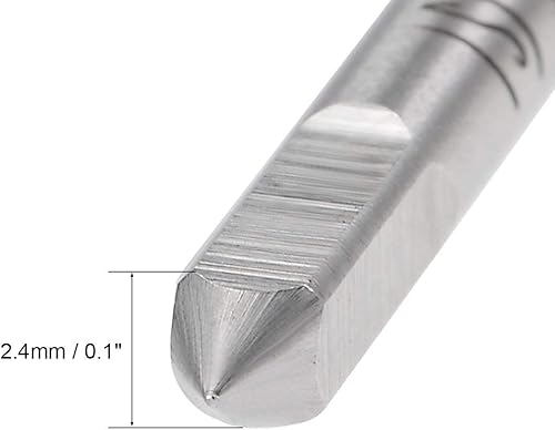 Miniatura 9 de uxcell Grifo para máquina, 2-56 UNC 2B Clase de acero de alta velocidad para roscado de rosca de acero de alta velocidad, 2 piezas