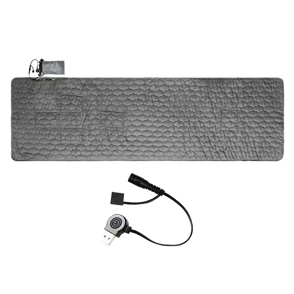 Tapis de couchage chauffant portable à température réglable pour extérieur