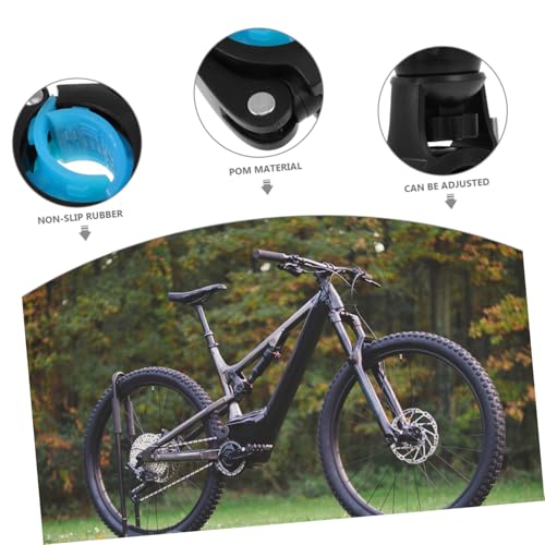 Soporte para linterna de bicicleta antideslizante y resistente a deformaciones 6