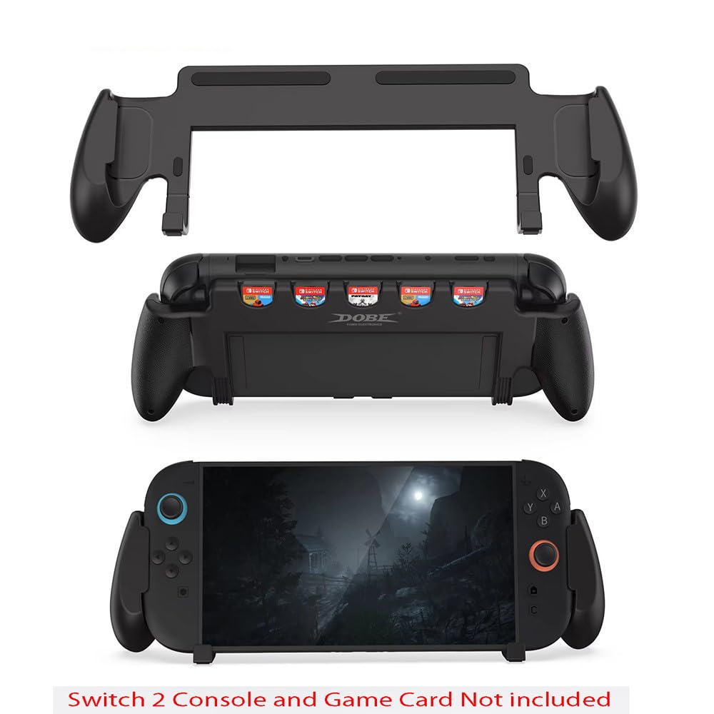 New World For Nintendo Switch 2 Game Console Integrated Grip Handle with 5 Game Card Storage Slot,Switch 2 Console Not included (NOT for Switch 1)-picture-42
