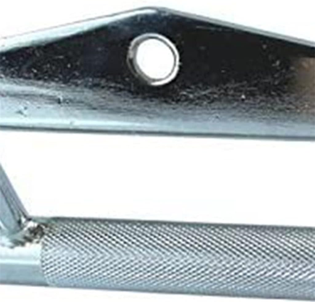 Pull Down Rope Pully Cable Machine Attachment Triceps Fitness T-Bar Handle Grip Equipment