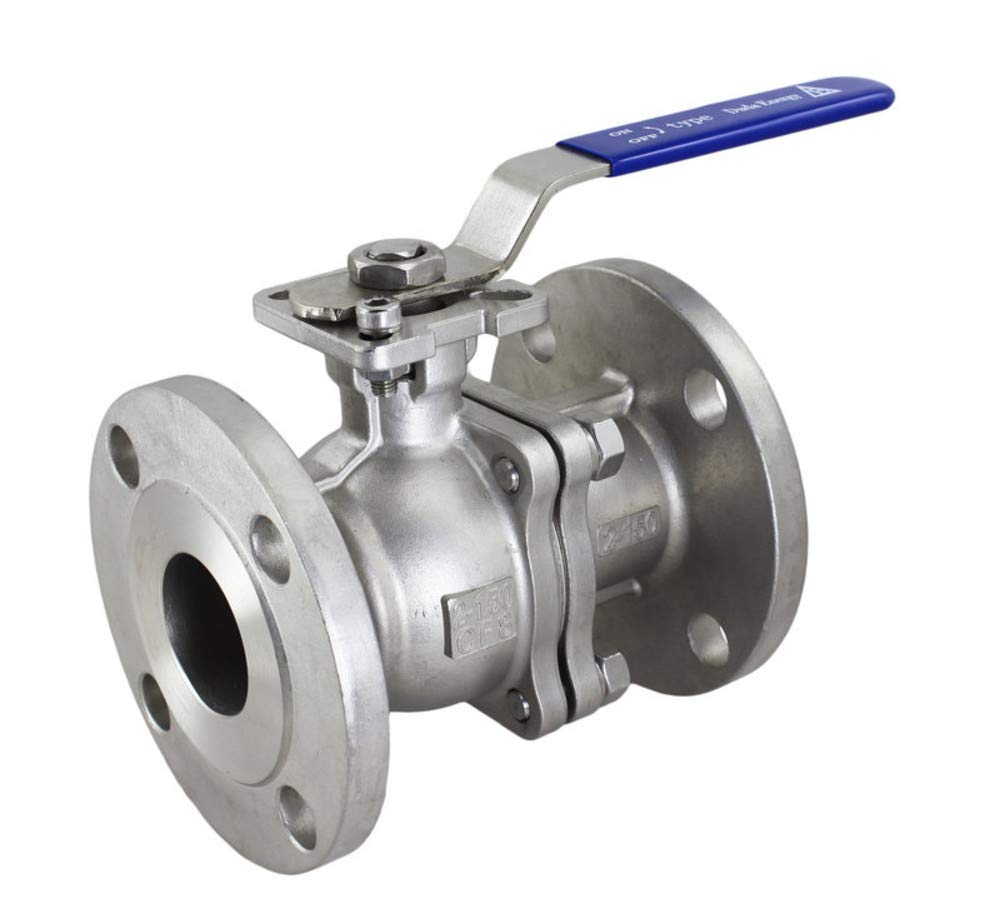 Duda Energy 150 lb ANSI Flange Ball Valve 2-1/2" Ports