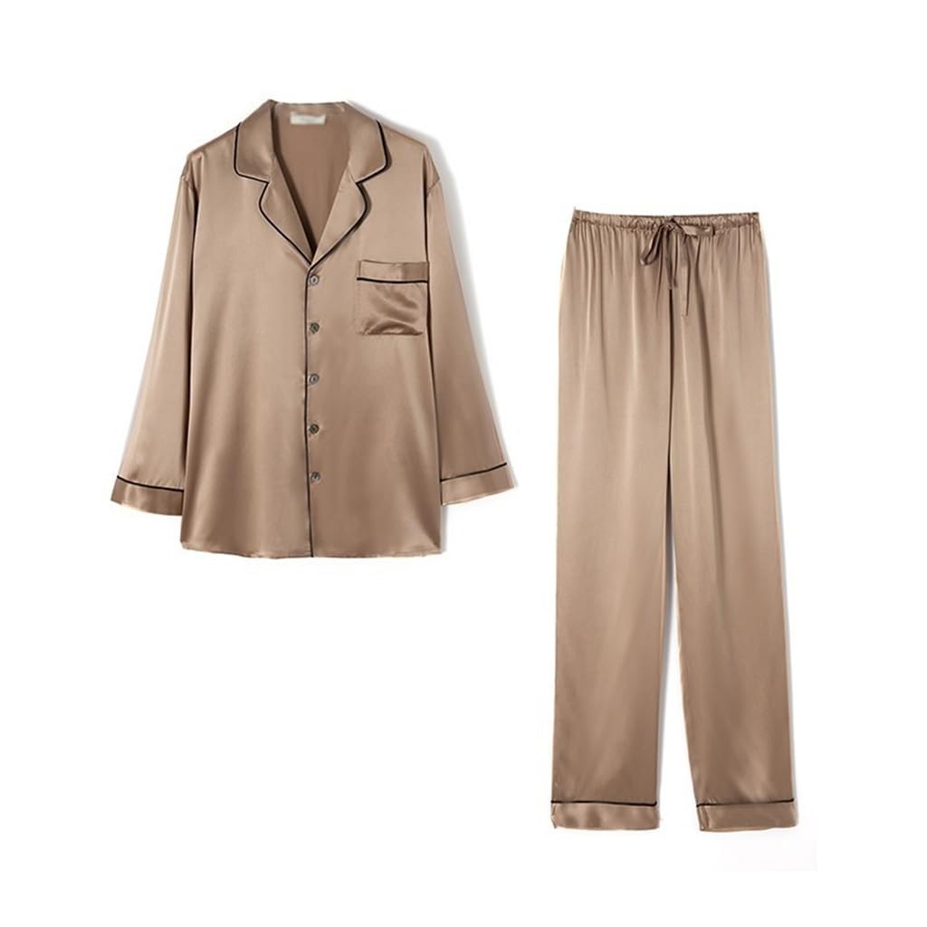 Pyjama en soie de mûrier luxe Ensemble homewear chic taille L