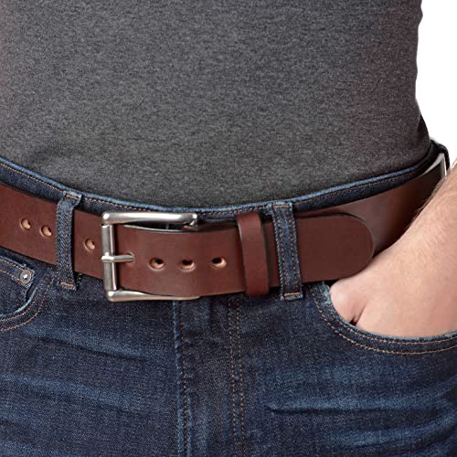 BullhideBelts.com The Eastwood Mens Leather Belt for Casual, Dress, 1.75" Wide4