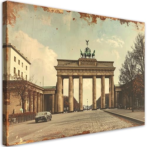 Tableau de chambre Berlin Feeby pour créer une ambiance voyage et une décoration murale zen