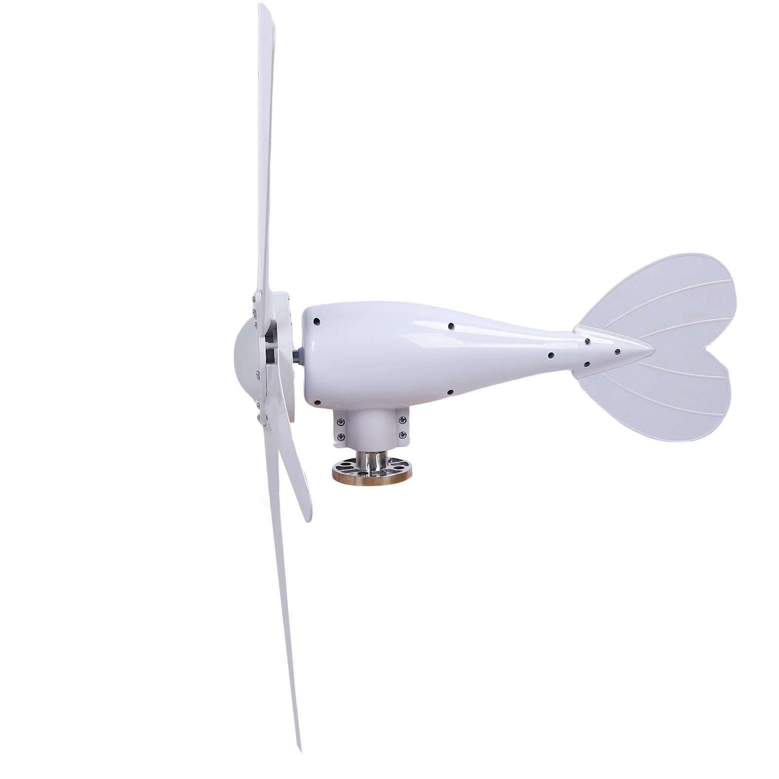 Generatore Eolico da 300 W Soluzione di Alimentazione Domestica Silenziosa con Design per Esigenze Energetiche Esterne Kit Mulino a a Basso Rumore per Cabine Agricole Barche