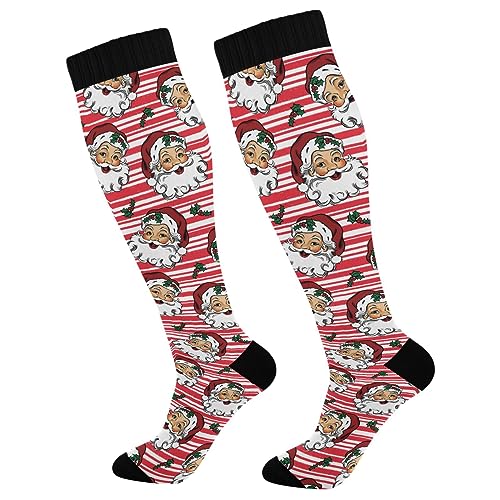 Image of Wusikd Cats Compression Socks for Women and Men Circulation Cute Long Socks for Athletic Running 1