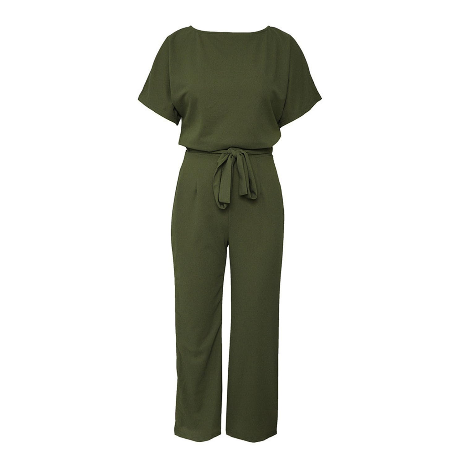 Tute da Donna Monopezzi e Tutine da Donna Lunghe a Gamba Larga con Cintura Pantaloni Lungo Elegante Jumpsuit