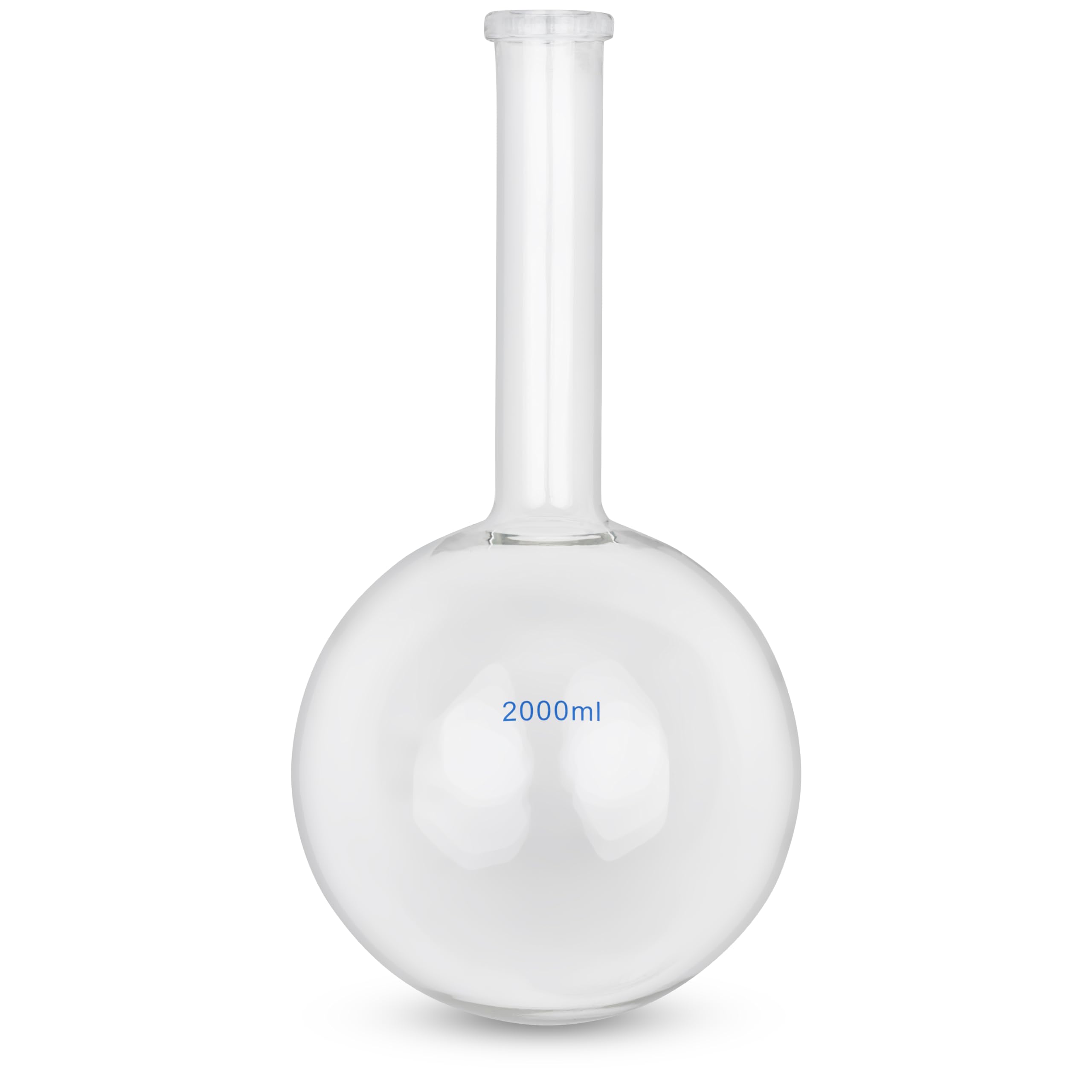 Steinberg Systems Ballon à fond rond 2 000 ml - Ballon physique chimie Ballon rodé Ballon en verre