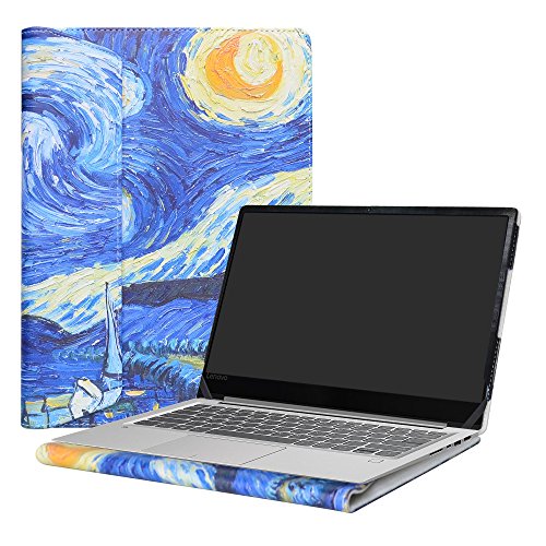 Specialmente Progettato PU Custodia Protettiva per 14 Lenovo IdeaPad 720S 14 720s-14IKB & 530S 14 530s-14IKB LaptopNot Fit Starry Night