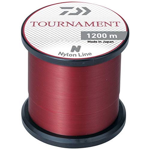 Nylon Daiwa Tournament ultra résistant fil rouge 1200M 28/100 TN120028R