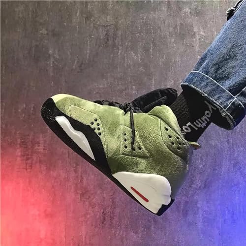 Unisex Trendy Sneaker Slippers Comfy Non Slip Sole Indoor House Plush Slippers - One Size Fits Most2