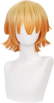 Amazon.co.jp: 我妻善逸 コスプレ ウィッグ あがつまぜんいつ