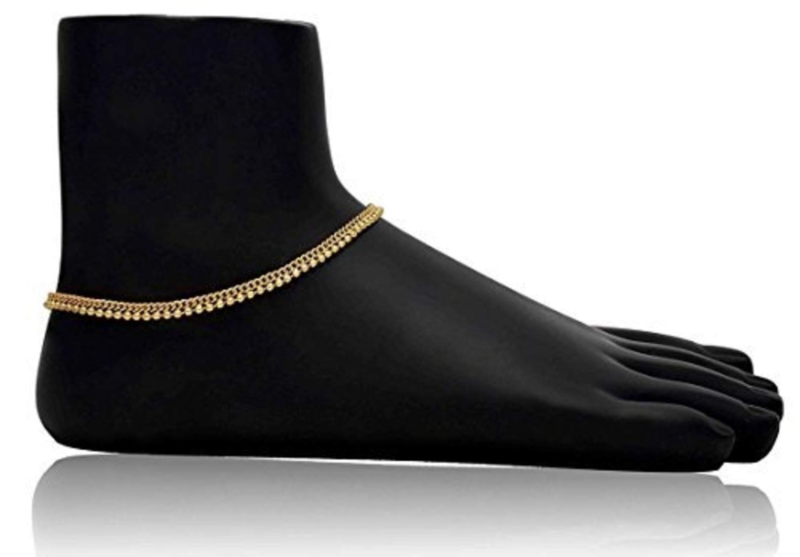 See full amazon price history chart for RFJ Gold Plated Brass Payal Anklet for Women & Girls (Gold) RFJ Gold Plated Brass Payal Anklet for Women & Girls (Gold) (B07T4ZV4KR) Amazon Price History, Amazon Price Tracker