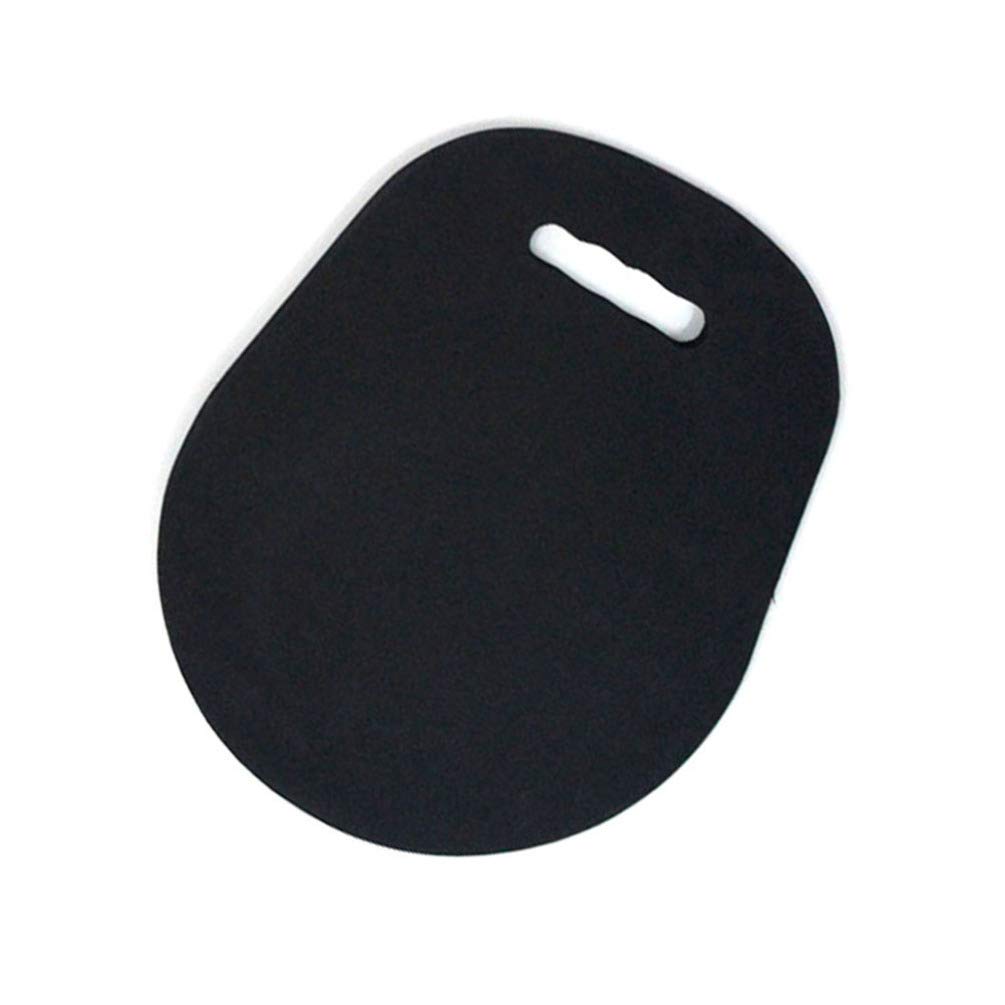 Beaupretty Miroir Portatif Arrière Noir de Coiffeur Rond en Plastique