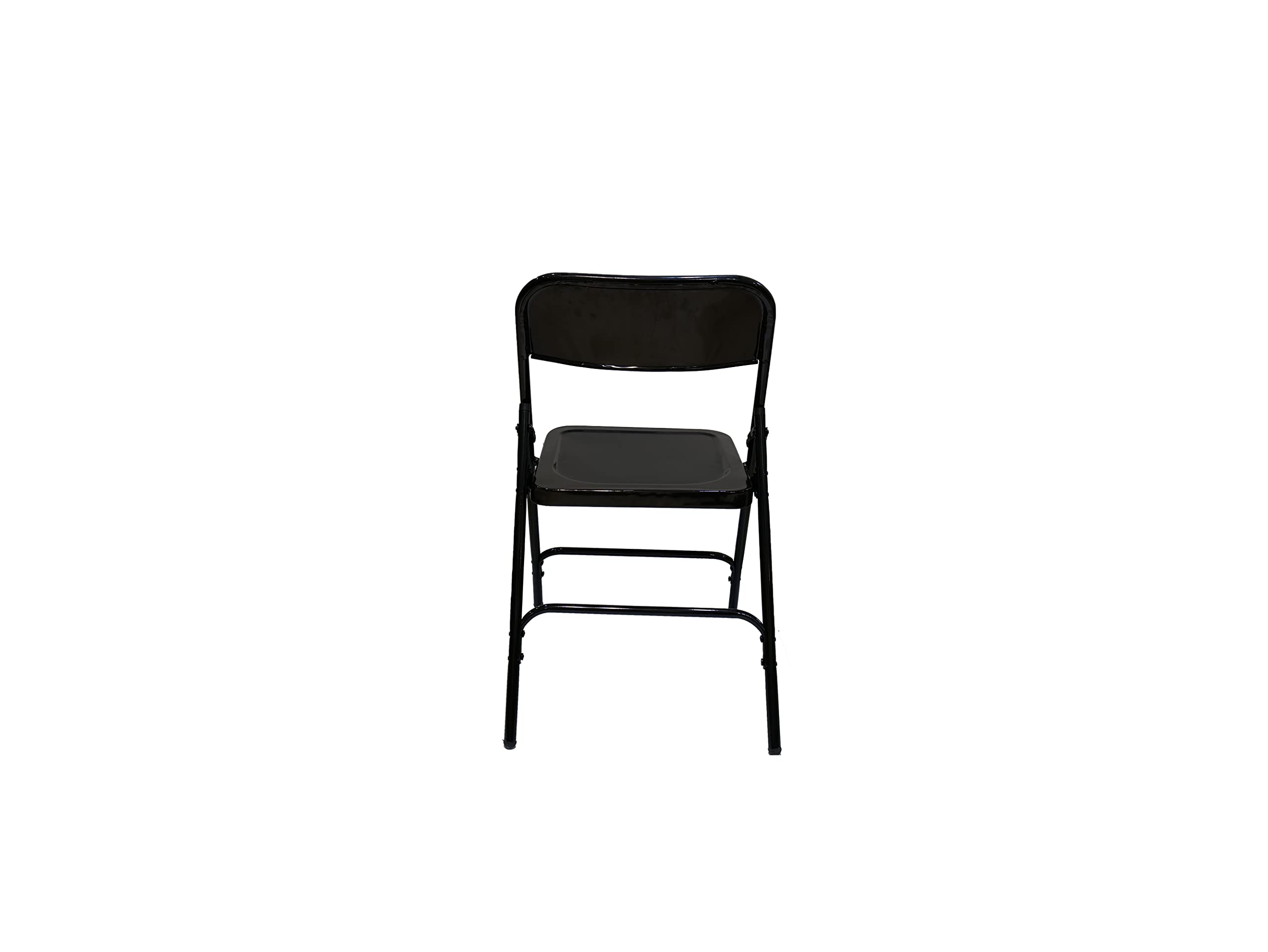 Grandwill Metal Trendy Folding Chair For Home/Study Chair And Restaurant Chair (Black) 2