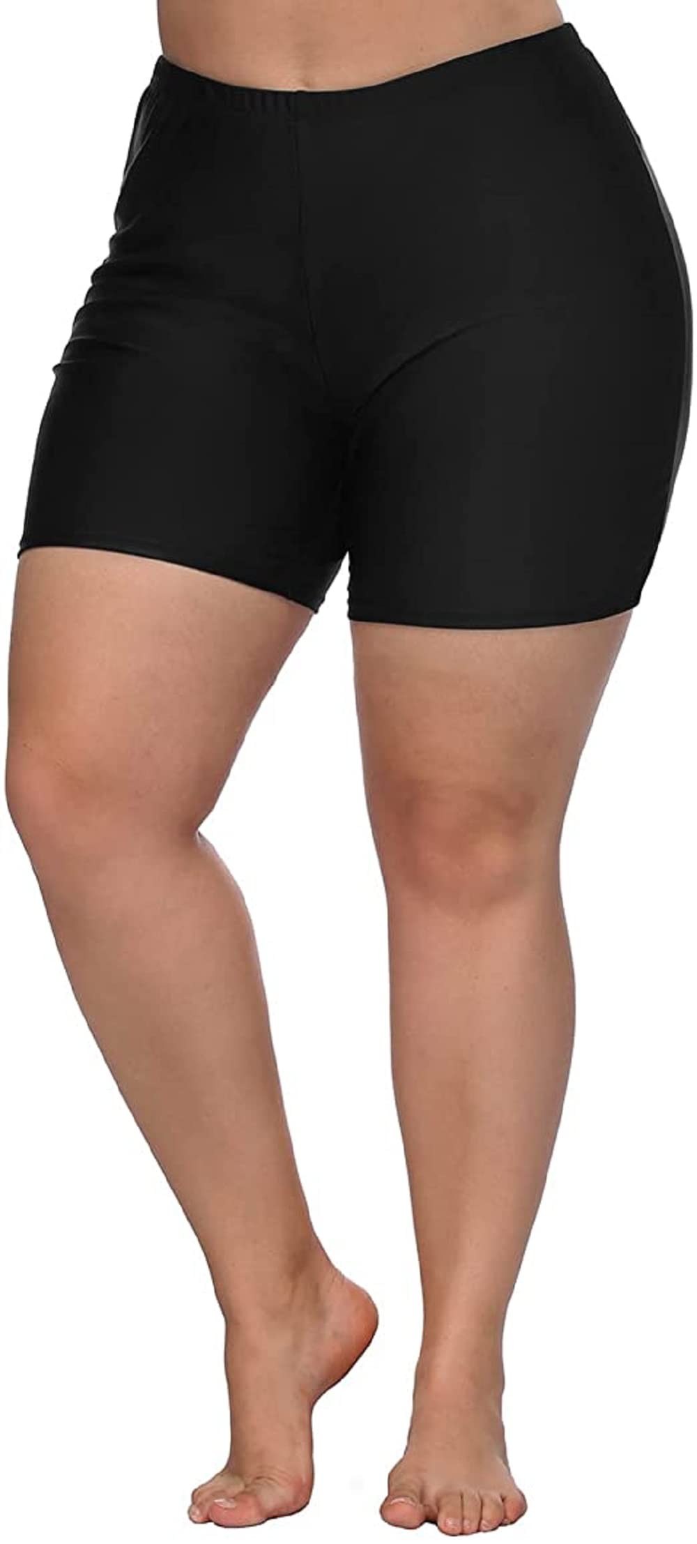 drange Plus Size Tights Shorts Ideal for Underdress Cycling, Yoga, Dancing, Gym, Sports and Other Causal use.-picture-54