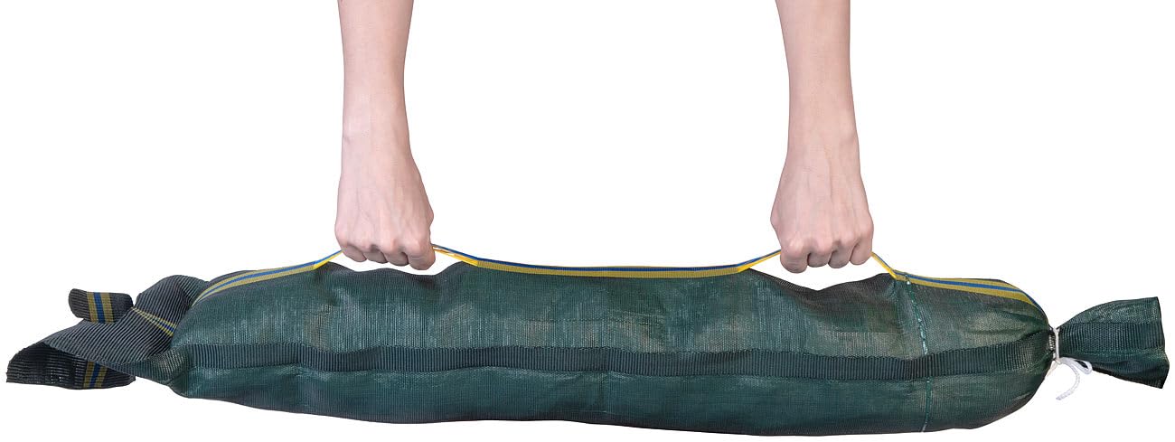 Semptec Urban Survival Technology Sandsäcke Hochwasser: 40er-Set Sandsäcke aus stabilem Monofilgewebe, 25 x 100 cm (zum selber Befüllen, Wasserdichter Sand-Sack, Tasche)