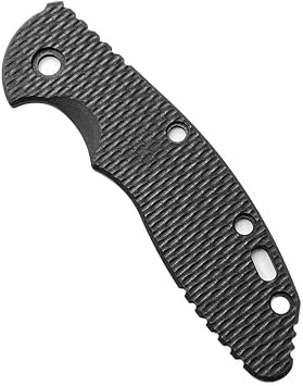 1 Piece Custom G10 Scales Handle Replacement Fits for Rick Hinderer XM18 3.5inchBlack