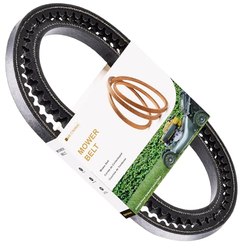 Beltchoice 607400 Pump Drive Belt, Kevlar Cord Reinforced, Replaces OEM 603907, Compatible with Hustler Raptor SD (52/54/60), Raptor SDX, Raptor Limited, 1/2' x 50.75'
